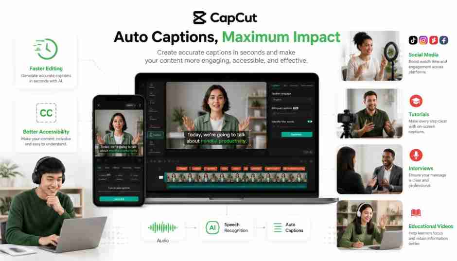 1st 1 1 how to add captions in capcut