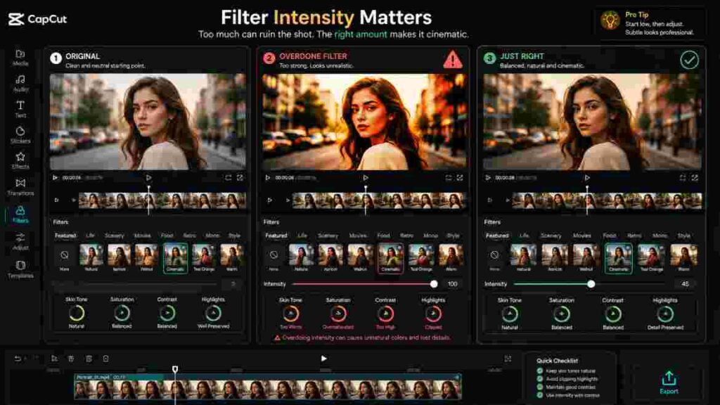 5th 2 capcut filters