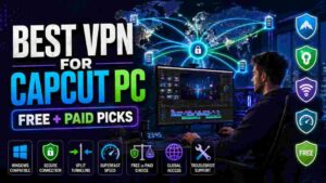 Featured 10 Best VPN for CapCut PC in 2026: 5 Free & Paid VPNs