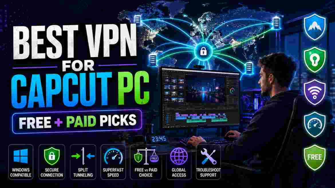 Best VPN for CapCut PC
