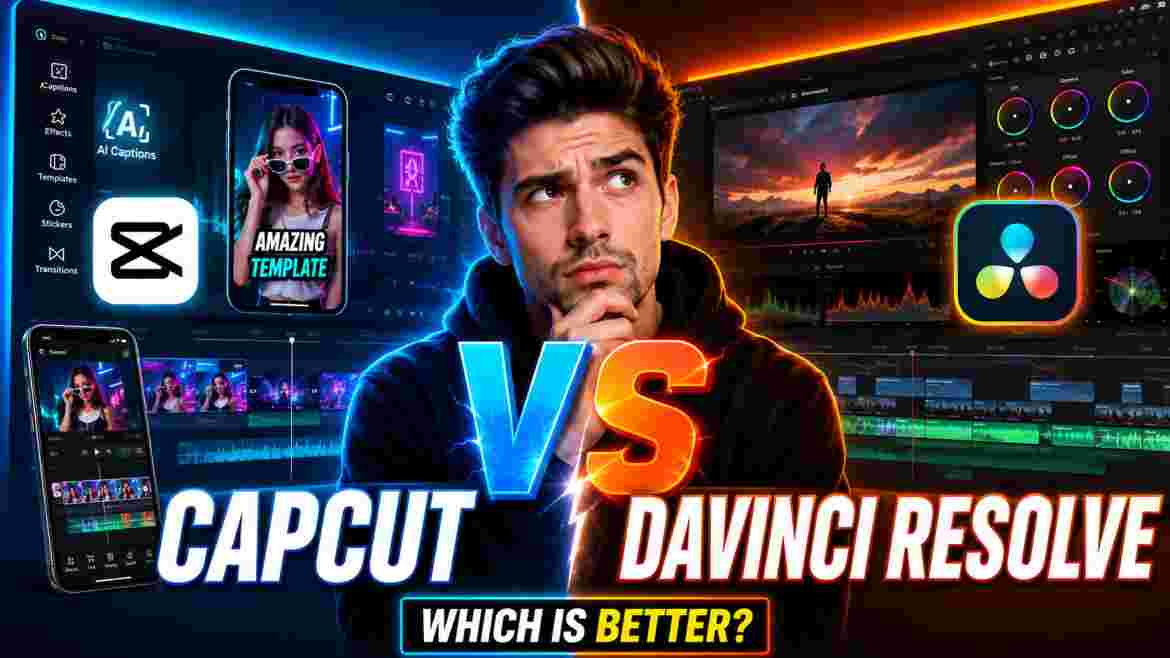 CapCut vs DaVinci Resolve