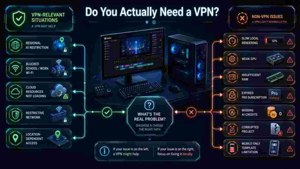 VPN Troubleshooting Decision Flowchart VPN Troubleshooting Decision Flowchart