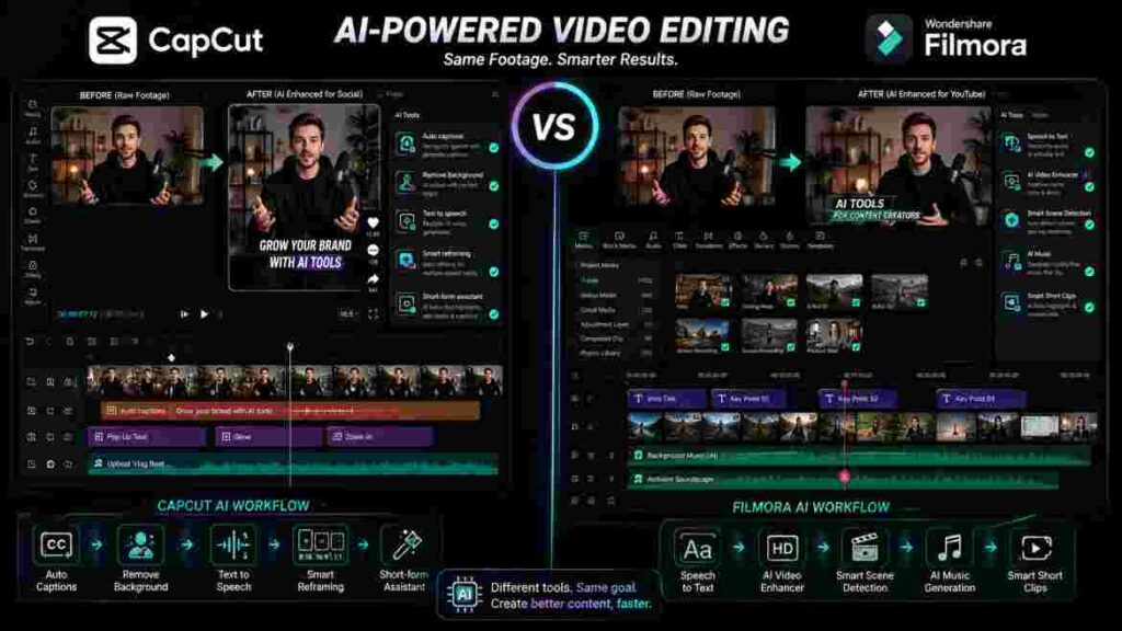 ai 1 capcut vs filmora ai feature