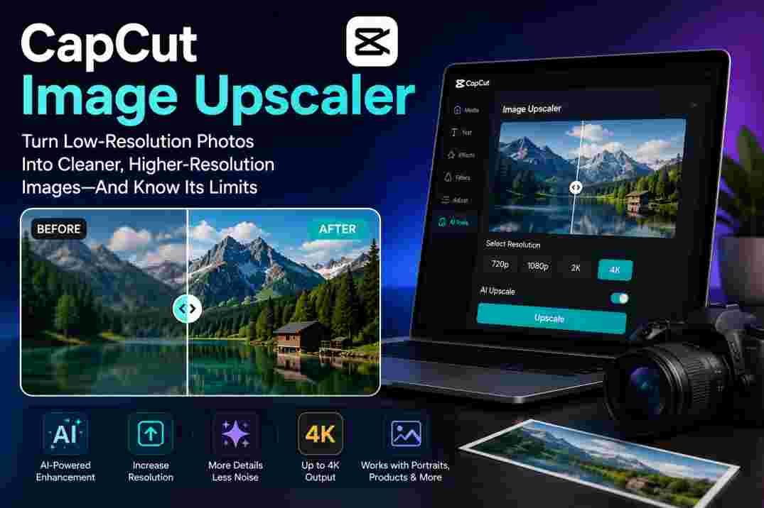 Capcut image upscaler