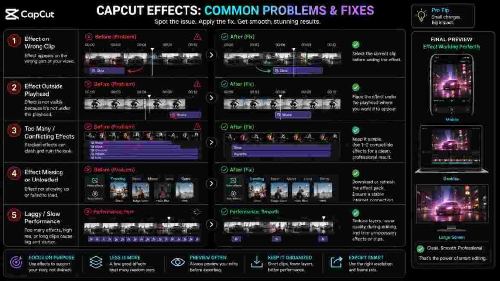 final CapCut effects