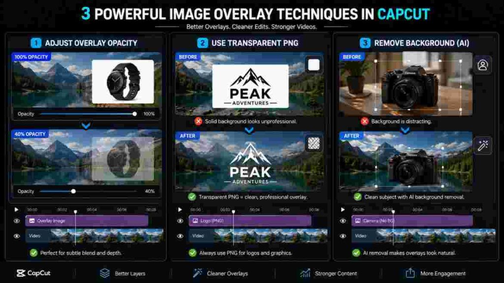 opacity capcut overlay image